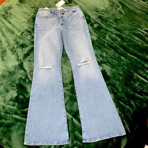 Good American; Good Flare Deep V; size 4/27